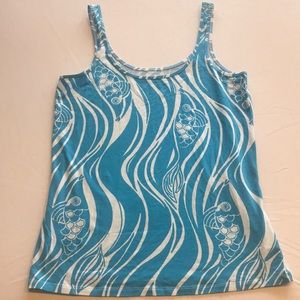 Lilly Pulitzer Koi fish Tank